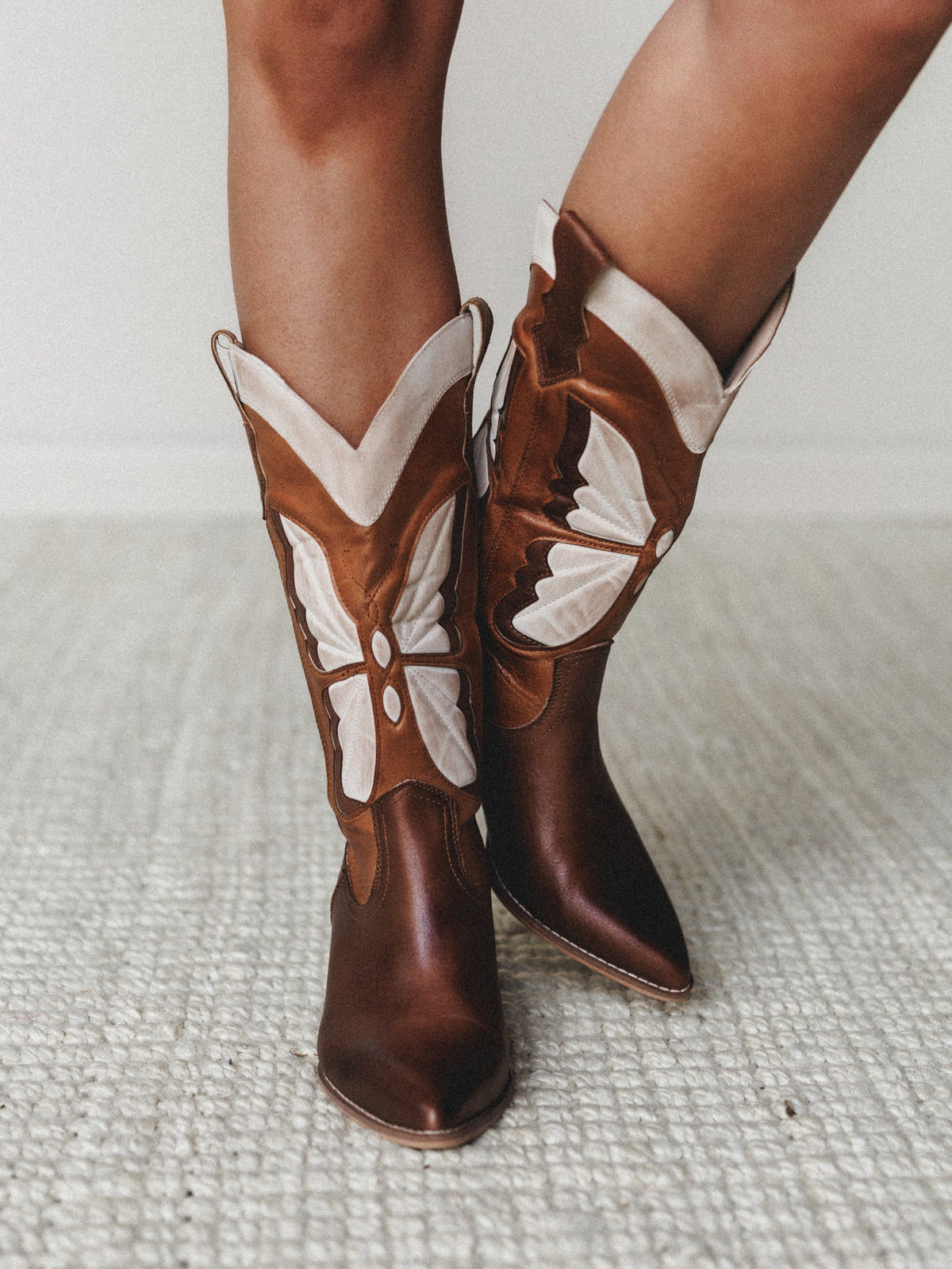 Fairy Butterfly Boot - Camel