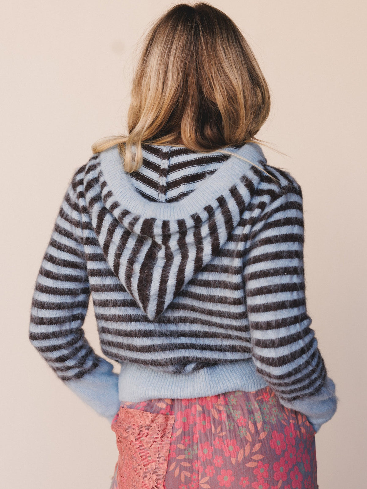 Driftline Striped Sweater - Blue