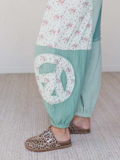 Boho Blossom 2 Piece Bundle - Mint Green
