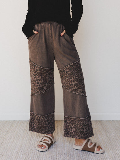 Cosmic Leopard 2 Piece Bundle - Brown