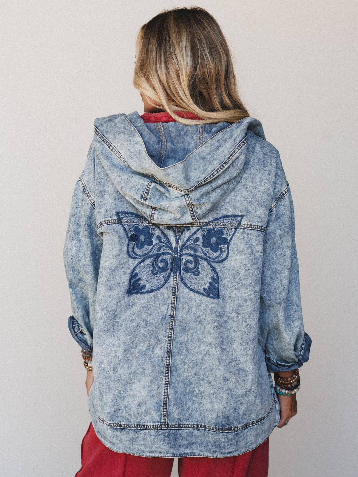 Coastal Butterfly 3 Piece Bundle - Red