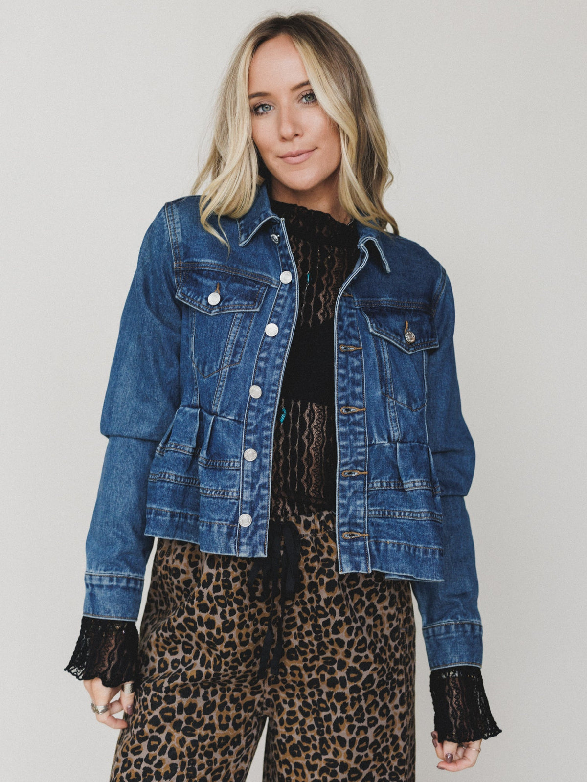 Coastal Belle Jacket - Denim