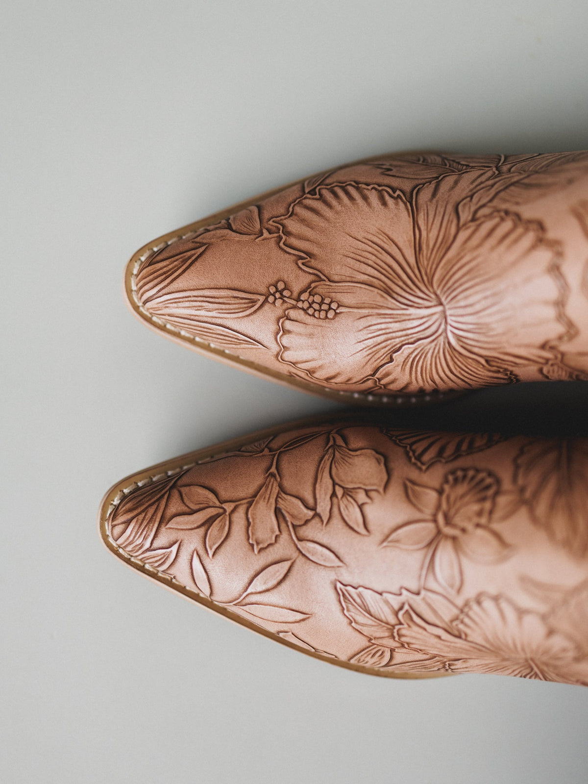 Flora Boot - Brown Floral
