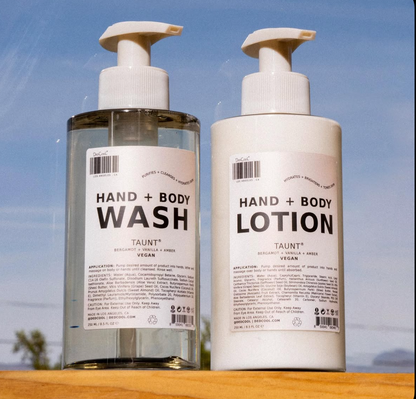taunt hand + body wash