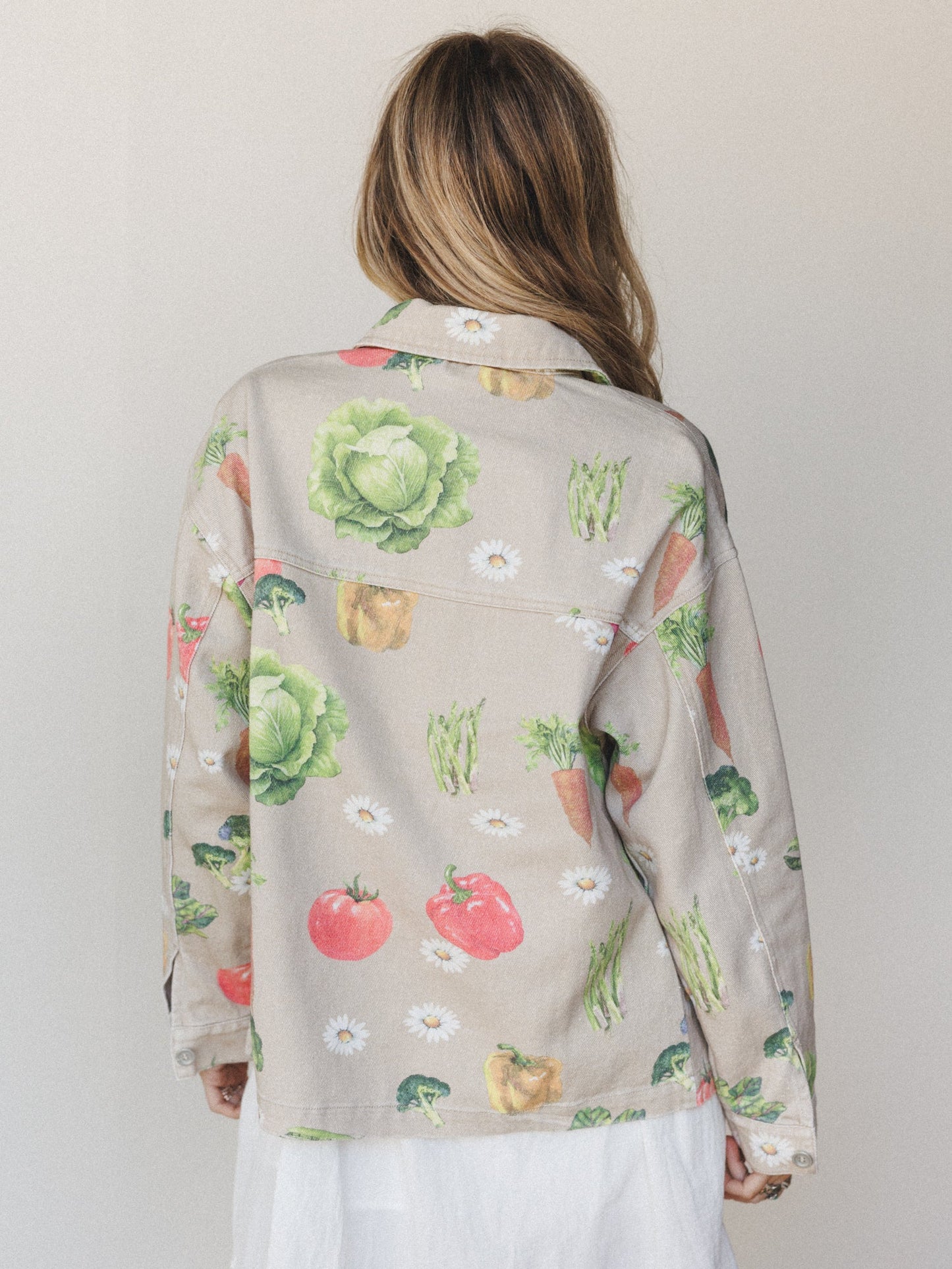 Farmer's Daughter Jacket - Garden Oatmeal