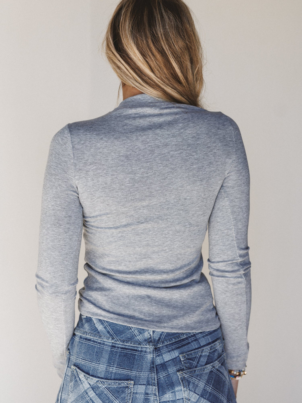 Every Moment Top - Heather Gray