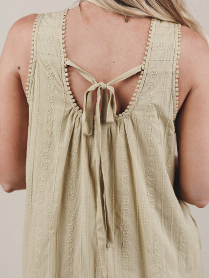 Blossom Dress  - Olive