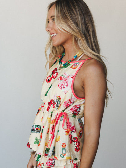 Farm to Table Short Set  - Butter Yellow