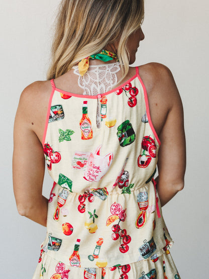 Farm to Table Short Set  - Butter Yellow