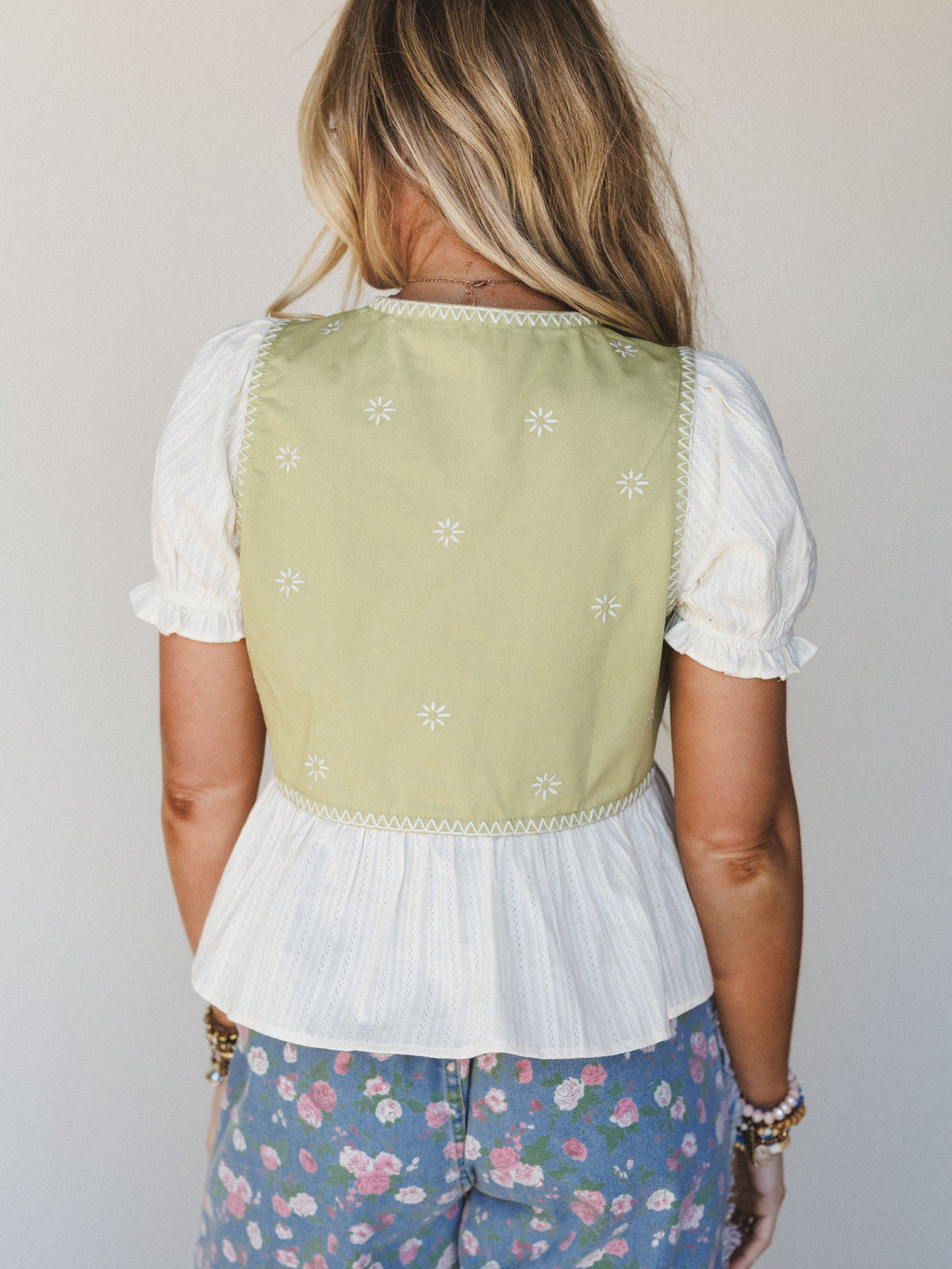 Heart to Hand Top - Light Olive