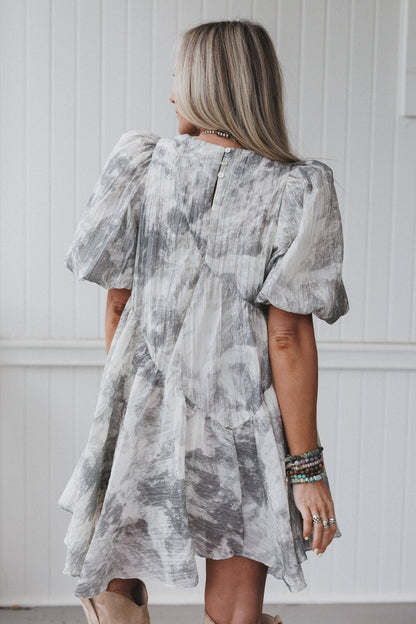 Dream Cloud Dress - Gray