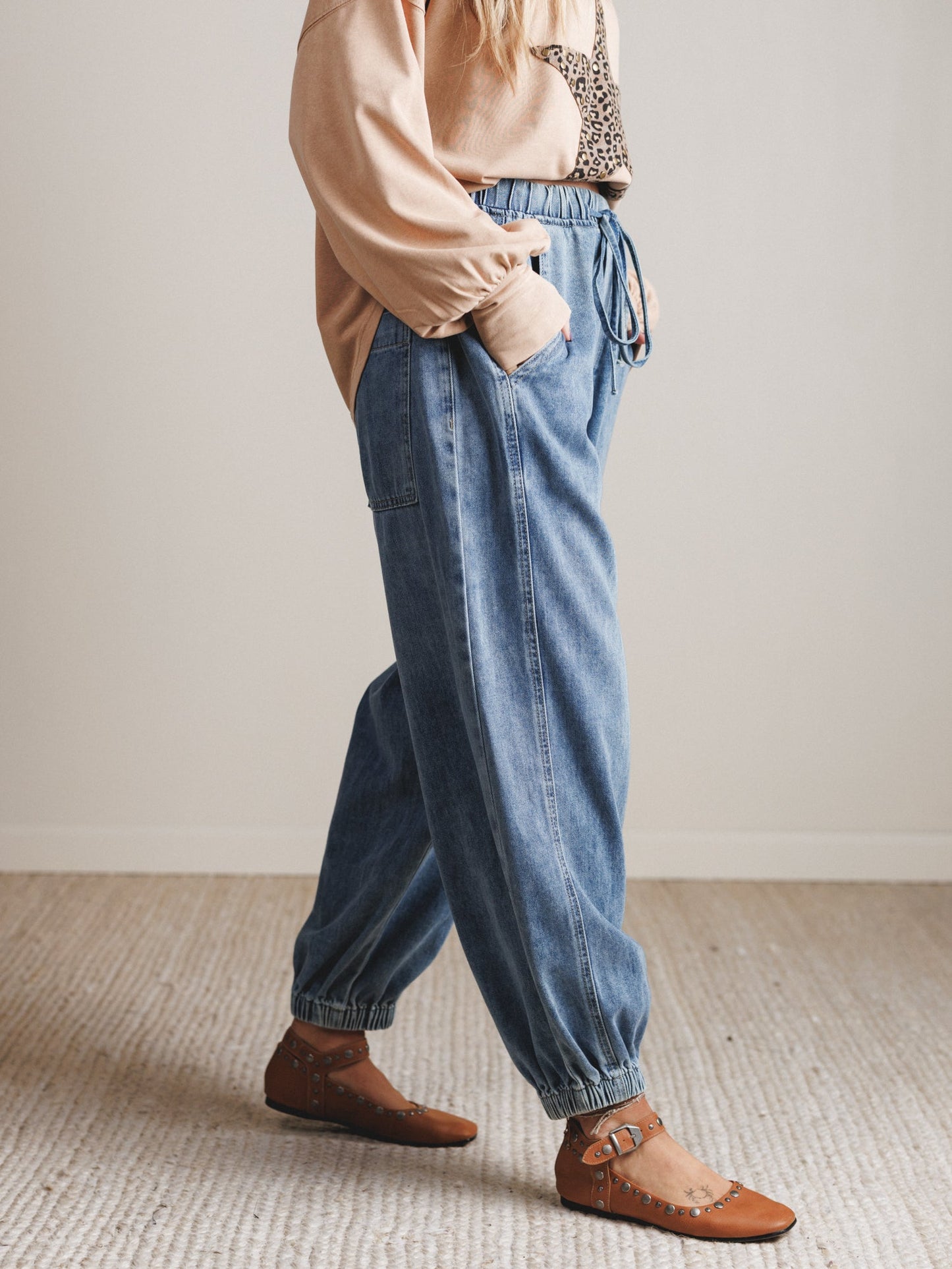 Cove Drifter Jogger Pants - Denim