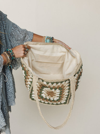 Granny Cool Tote - Beige