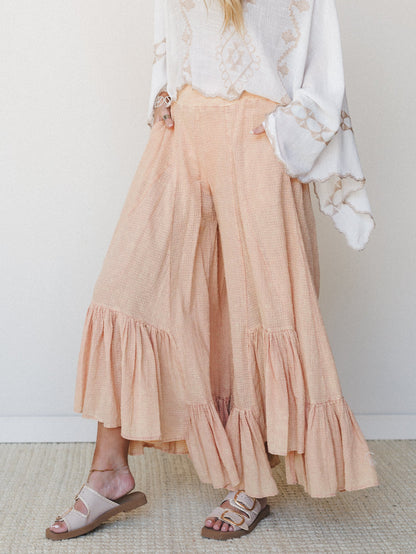 Hearthside Threads Pants - Light Coral