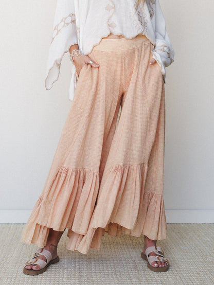 Hearthside Threads Pants - Light Coral