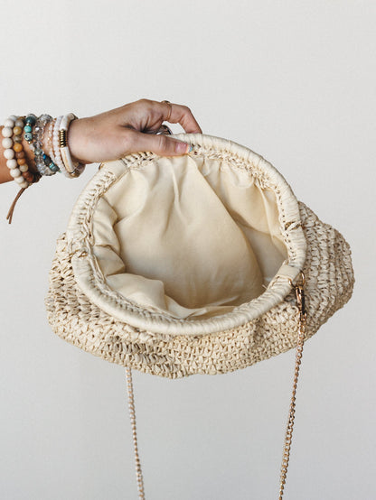 Beachy Keen Clutch  - Ivory
