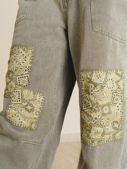 Coastal Curve Barrel Jean - Olive