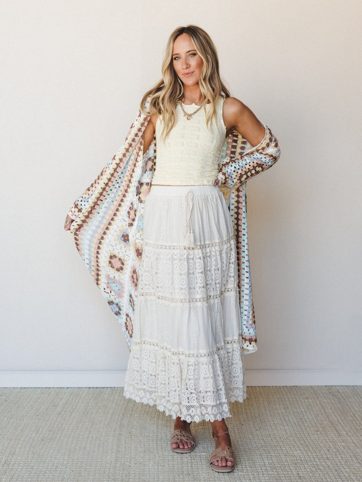 Dance Of Nymphs Skirt - Ivory