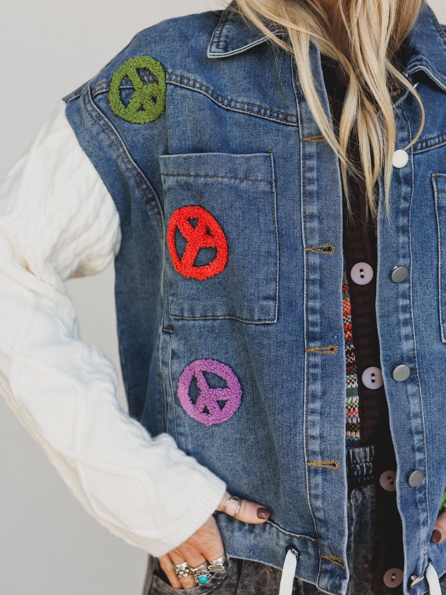 Daisy Signal Jacket - Denim