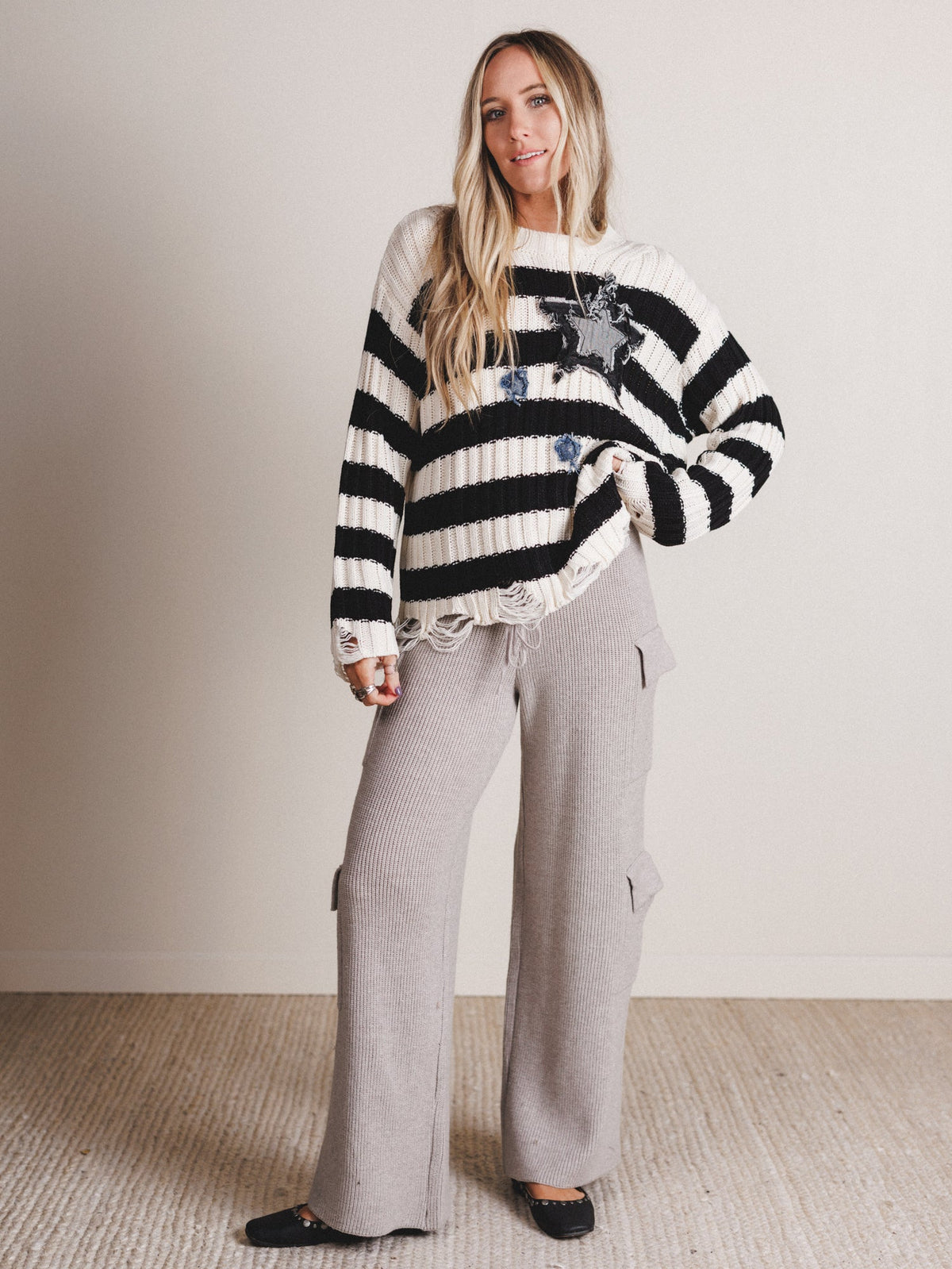 Dream Cloud Soft Lounge Cargo Pants - Heather Gray