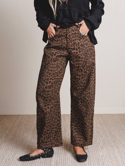 Animal Palace Pants - Chocolate