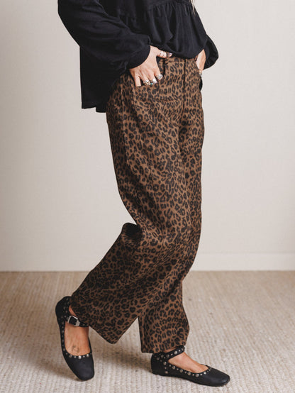 Animal Palace Pants - Chocolate