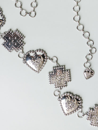 Heart of the South Belt - Antique Silver