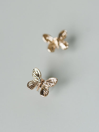Butterfly Kisses Necklace & Earring Set - Gold