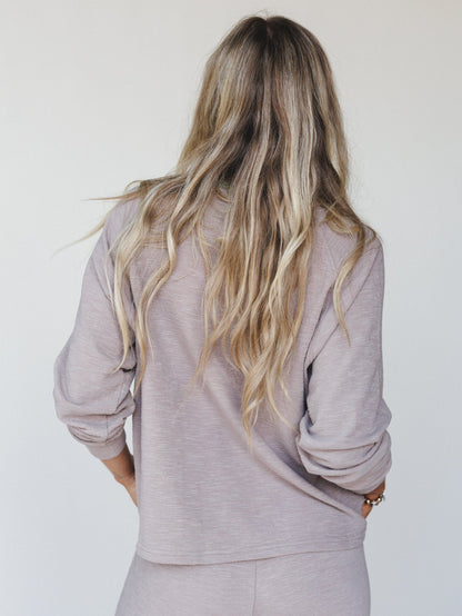 Here To Lounge Matching Set - Ash Mocha