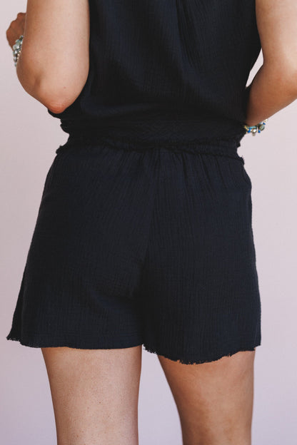 Coconut Sky Shorts - Black