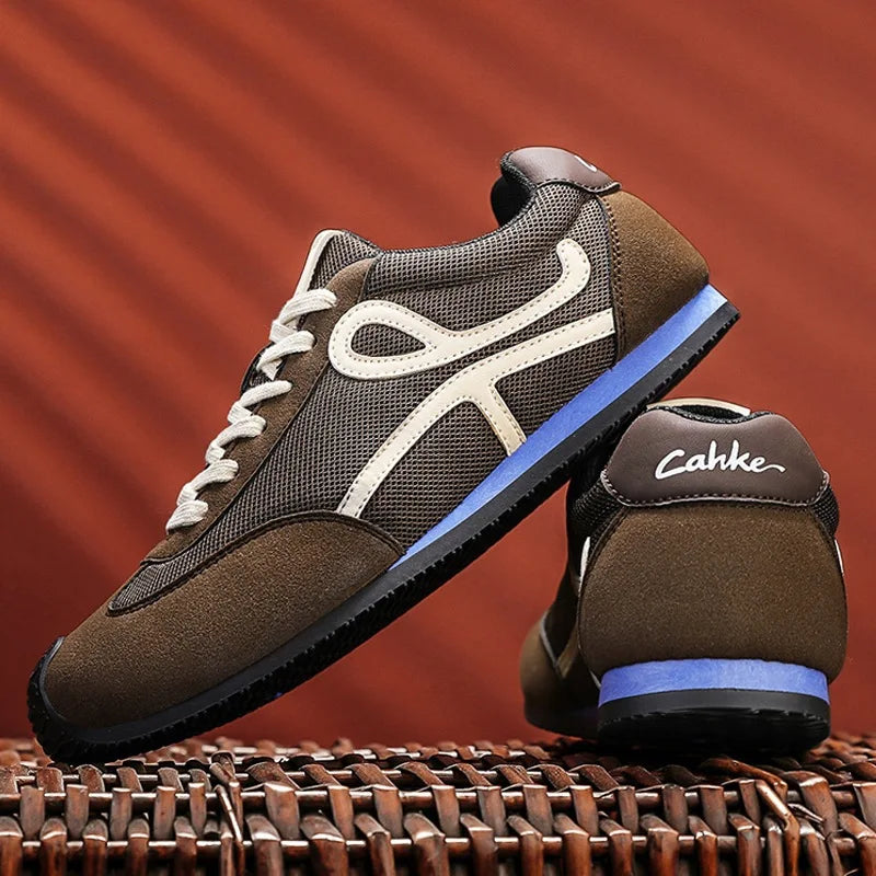 Men's Sporty Casual Shoes Summer 2025 New Model Large Size 45 Canvas Face Youth Student Breathable Leather plus Net Cloth
