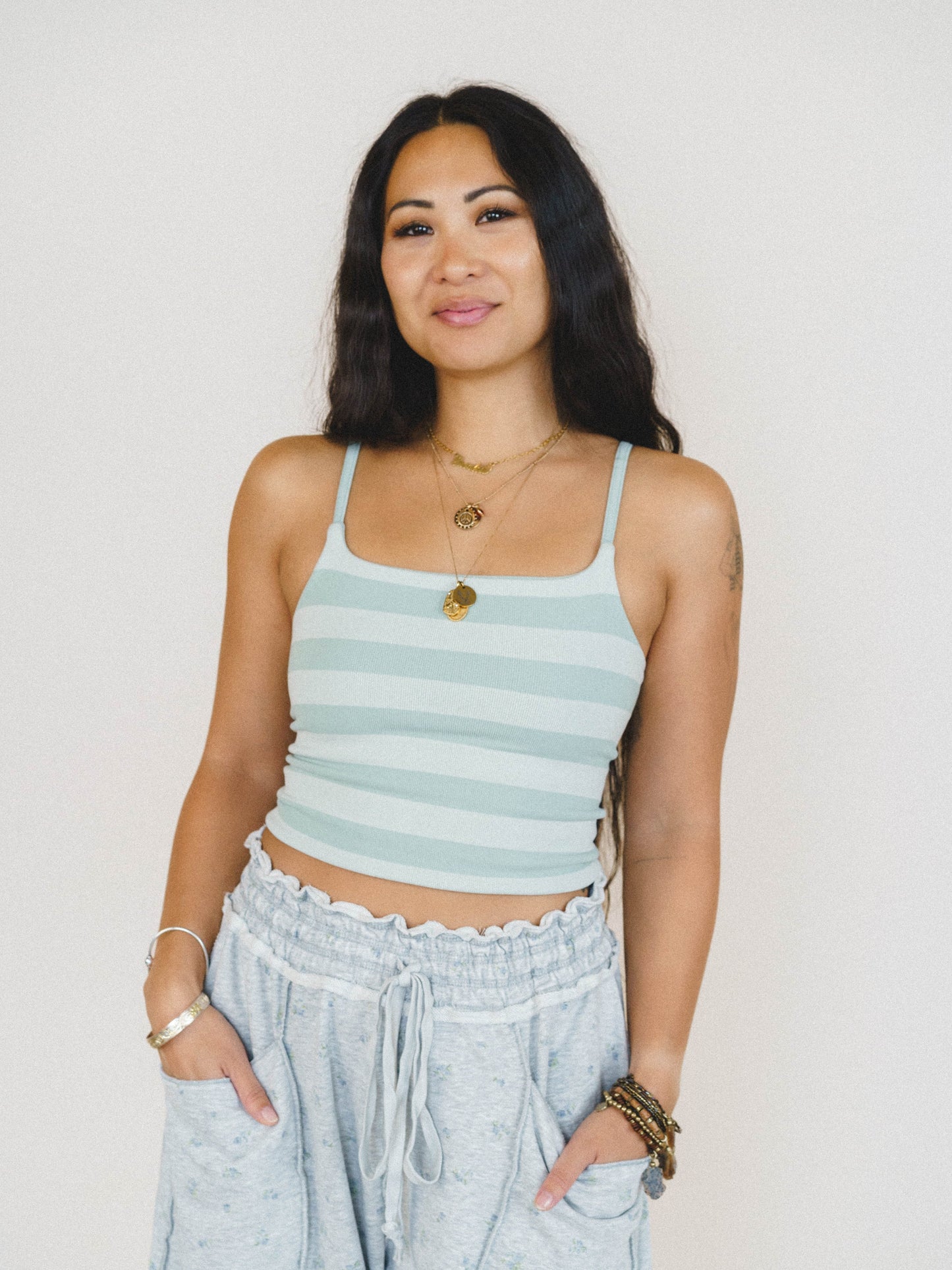 Daylight Stripes Brami - Dusty Mint