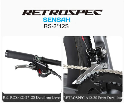 TWITTER Hot Selling V3 Gravel Bike 700X40C Carbon Fiber Road Bicycle RS-24 Speed Touring Bikes With Flat Handle For Men Women