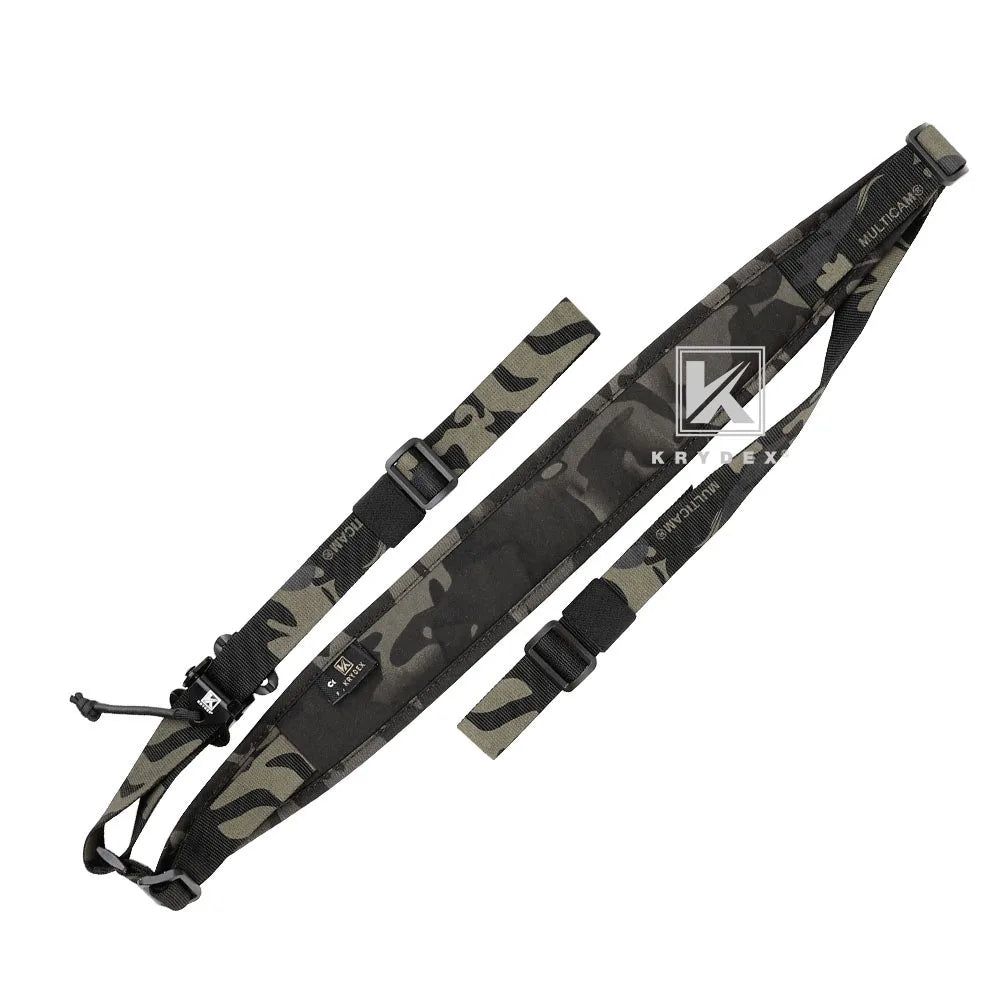 2-Point Modular Rifle Sling – 2.25", Padded, Quick-Adjust, Nylon, 5 Colors