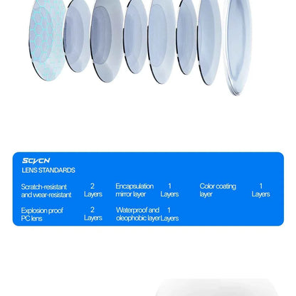 SCVCN New Eagle Beak Fashion Sunglasses Outdoor Cycling Climbing Glasses UV400 for Men Road Bike Women Sports Hiking Eyewear