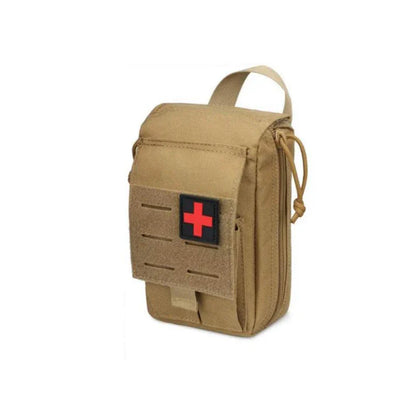 Outdoor Tactical First Aid Kit Bag – 1000D Nylon, Tourniquet Package, 3 Colors