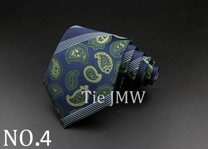 8 cm Tie Gravatas Newest Design Woven 8 cm Silk Necktie Wedding Business Suit Accessories Blue Man Dot Fit Group Party Office