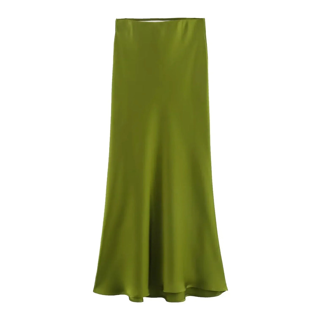 ASDS summer new chic fashion multi color satin texture slim fit drawstring midi dress retro elastic waist WOMEN'S dress Mujer