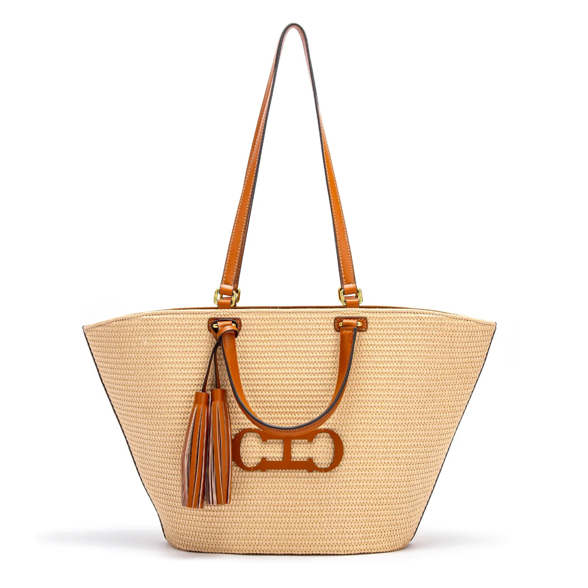 CHCH Women's Tote Bag 2024 New Vacation Beach Bag Beach Bag Handheld Shopping Bag
