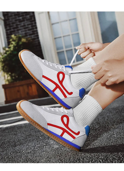 Men's Sporty Casual Shoes Summer 2025 New Model Large Size 45 Canvas Face Youth Student Breathable Leather plus Net Cloth