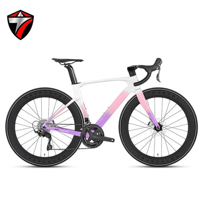 TWITTER Cyclone RS Full Carbon Road Bike – Shimano 105 24-Speed with Hydraulic Disc Brakes