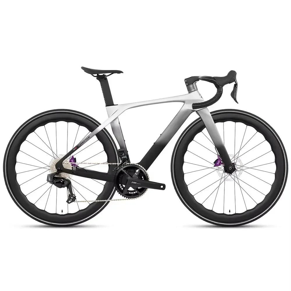 TWITTER T10pro Full Carbon Road Bike – EDS TX7100 24-Speed Electronic Shifting, 700C