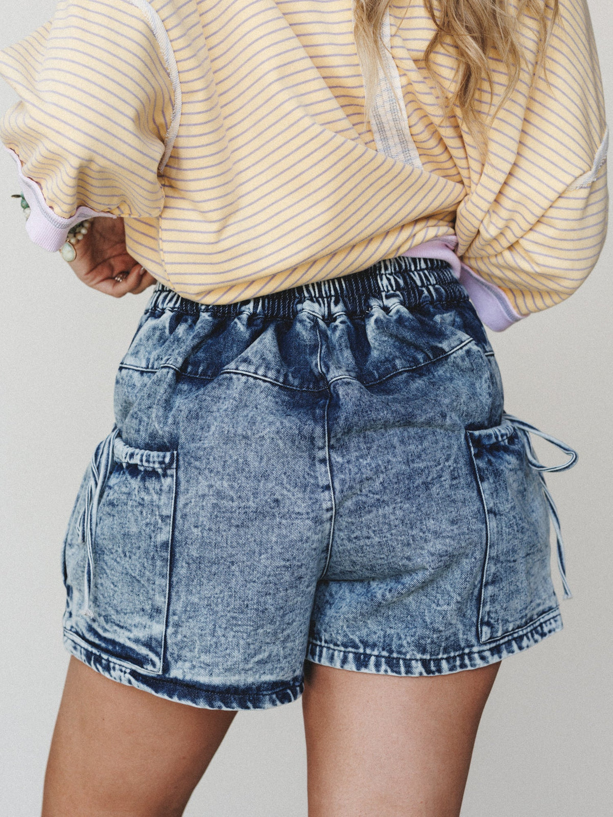 Cool Tide Denim Shorts - Denim