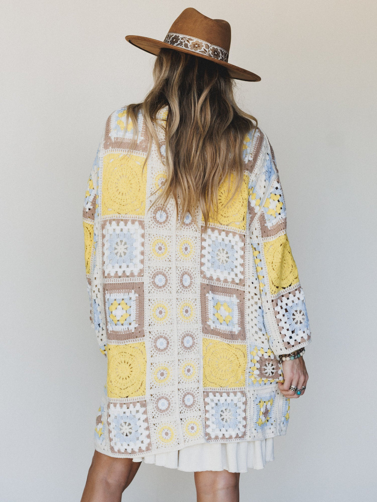 Holiday Journey Cardigan - Yellow Multi