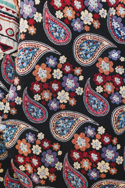 Groovy Effect Pants - Black Multi