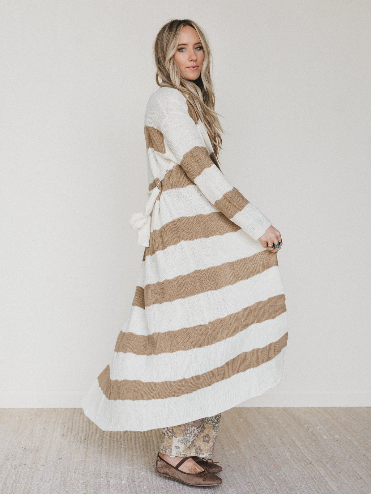 Donya Duster Cardigan - Mocha