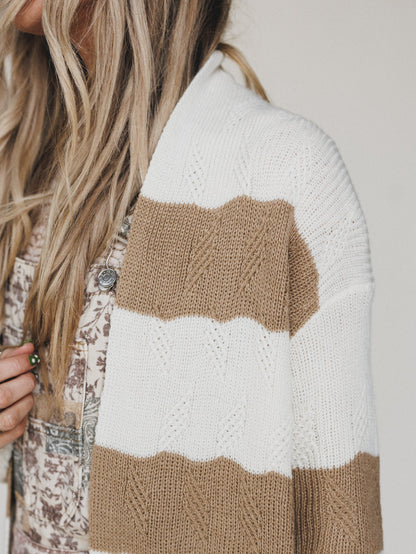 Donya Duster Cardigan - Mocha