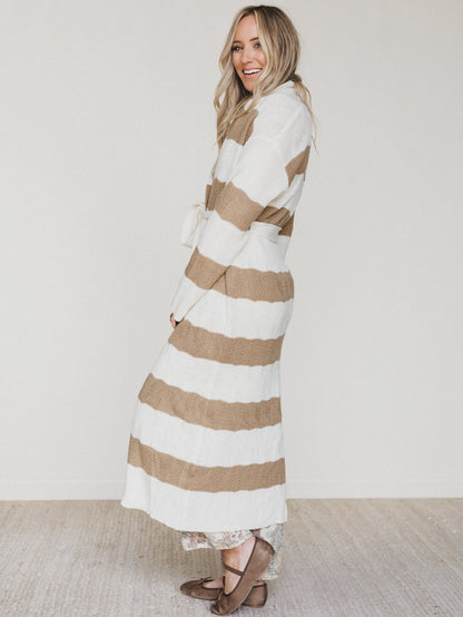 Donya Duster Cardigan - Mocha