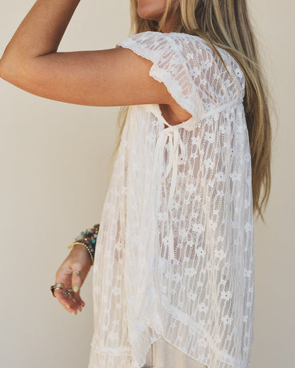 Darling Daydream Top - Off White