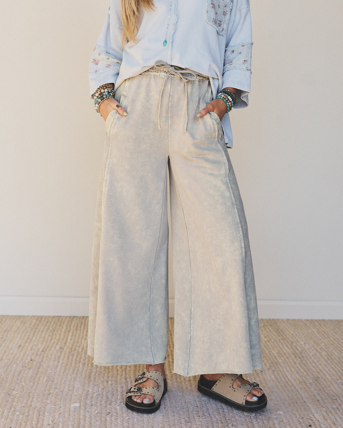 Hit the Mark Pants - Gray